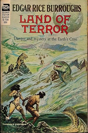 Seller image for Land of Terror (Vintage paperback, Offutt's copy, 1960s) for sale by Well-Stacked Books