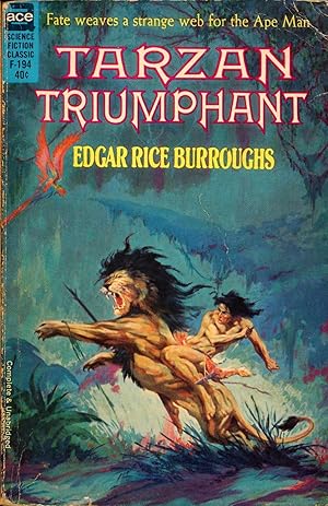 Tarzan Triumphant (Vintage paperback, Offutt's copy, 1960s)