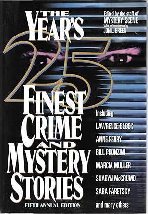 Bild des Verkufers fr The Year's 25 Finest Crime & Mystery Stories: Fifth Annual Edition zum Verkauf von Cher Bibler