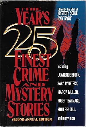 Bild des Verkufers fr The Year's 25 Finest Crime & Mystery Stories: Second Annual Edition zum Verkauf von Cher Bibler