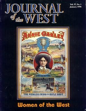 Seller image for Journal of the West: Vol. 37, No. 1, January, 1998: Women of the West for sale by Paperback Recycler