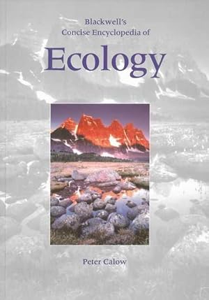 Blackwell's Concise Encyclopedia of Ecology