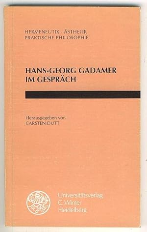 Seller image for Hans- Georg Gadamer im Gesprach : Hermeneutik, Asthetik, praktische Philosophie for sale by BOOKSTALLblog