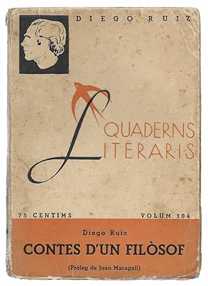 Contes d'un Filòsof. quaderns literaris vol. 104 1936