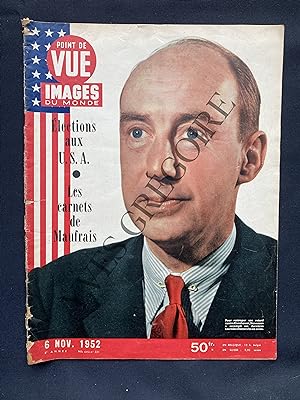 POINT DE VUE IMAGES DU MONDE-N°231-6 NOVEMBRE 1952