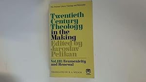 Seller image for Twentieth century theology in the making (The Fontana library,theology and philosophy) for sale by Goldstone Rare Books