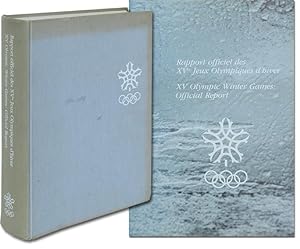 Seller image for Rapport Officiel de Xves Jeux Olympiques d hiver. XV Olympic Winter Games. Official Report (Calgary 1988). for sale by AGON SportsWorld GmbH