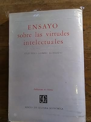 Imagen del vendedor de ENSAYO SOBRE LAS VIRTUDES INTELECTUALES a la venta por Librera Pramo