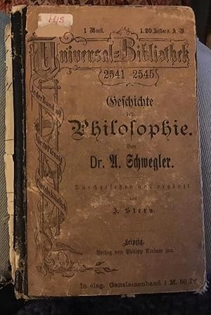 Imagen del vendedor de geschichte der philosophie im Umrik a la venta por Book Garden