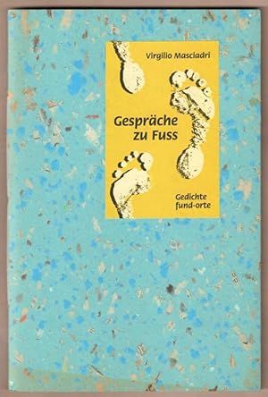 Seller image for Gesprche zu Fuss. Gedichte. for sale by Antiquariat Neue Kritik