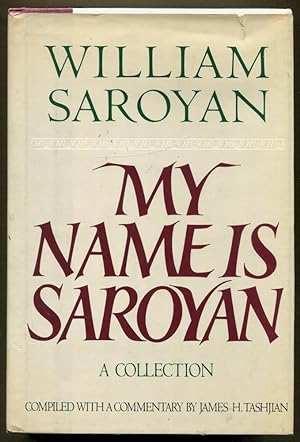 Seller image for My Name Is Saroyan for sale by Dearly Departed Books
