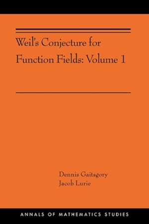 Imagen del vendedor de Weil's Conjecture for Function Fields a la venta por GreatBookPrices