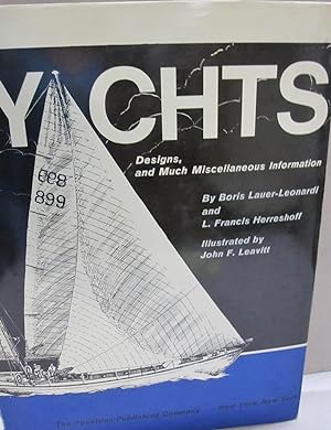 Immagine del venditore per Yachts; Designs, and Much Miscellaneous Information venduto da Midway Book Store (ABAA)