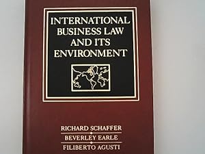 Bild des Verkufers fr International business law and its environment. zum Verkauf von Antiquariat Bookfarm
