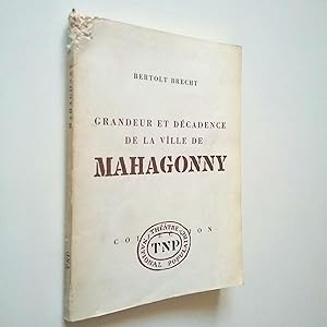 Seller image for Grandeur et dcadence de la ville de Mahagonny for sale by MAUTALOS LIBRERA