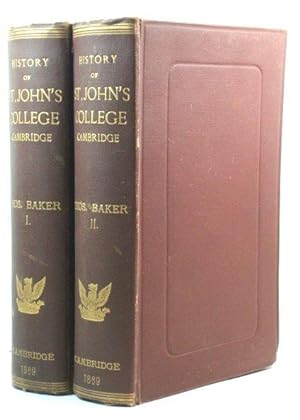 Seller image for History of the College of St. John the Evangelist, Cambridge: Parts I & II for sale by PsychoBabel & Skoob Books