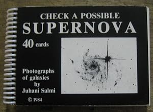 Check a possible Supernova. 40 cards. Photographs of galaxies by Juhani Salmi.