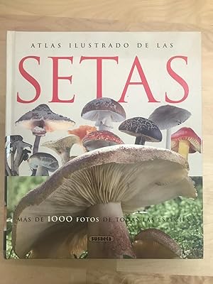 Bild des Verkufers fr ATLAS ILUSTRADO DE LAS SETAS :Ms de 1000 fotos de todas las especies zum Verkauf von LA TIENDA DE PACO