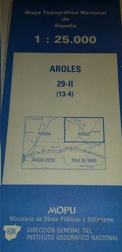 AROLES 29-II ( 13-4) 1:25000