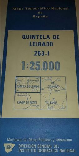 QUINTELA DE LEIRADO 263-I 1:25000