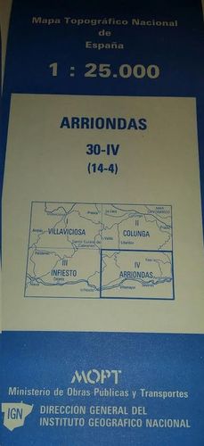 ARRIONDAS 30-IV ( 14-4) 1:25000