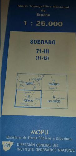 SOBRADO 71-III (11-12). 1:25000