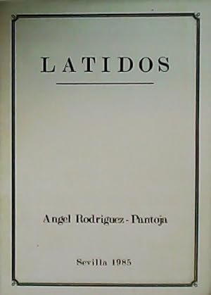 Imagen del vendedor de Latidos. Poesa. a la venta por Librera y Editorial Renacimiento, S.A.