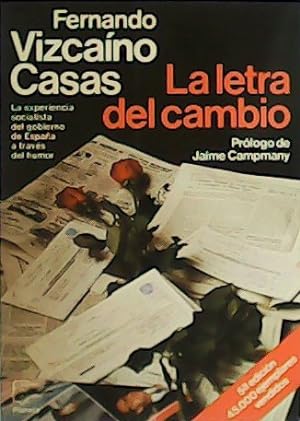 Seller image for La letra de cambio. Prlogo de Jaime Campmany. for sale by Librera y Editorial Renacimiento, S.A.