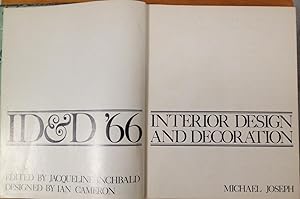 ID & D'66 Interior Design and Decoration 1965