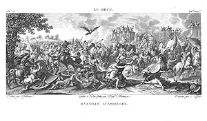 Imagen del vendedor de Bataille d'Arbelles [aka The Battle of Issus]. GALERIE DU MUSE NAPOLON - N 151 de la IIIme Srie des eaux-fortes publies l'anne 1804 a la venta por Lirolay