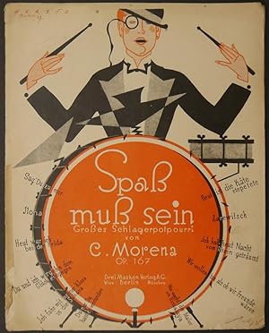 Immagine del venditore per Spa mu sein. Groes Schlagerpotpourri von C. Morena. Op. 167. venduto da Antiquariat Rainer Schlicht