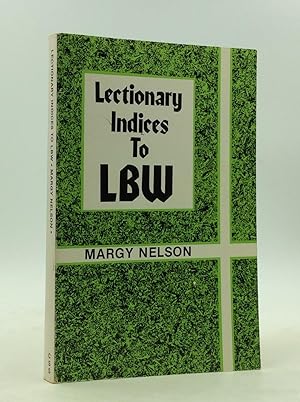 Seller image for LECTIONARY INDICES TO LBW for sale by Kubik Fine Books Ltd., ABAA