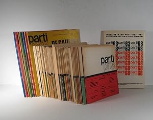 Parti Pris. 39 numéros, index. 1963-1968