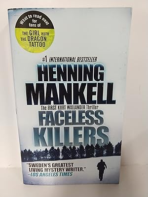 Image du vendeur pour Faceless Killers mis en vente par Fleur Fine Books