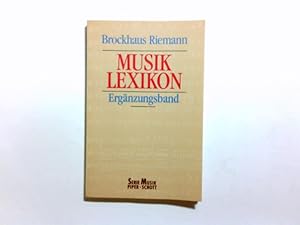 Bild des Verkufers fr Musiklexikon Ergnzungsband. ( Musik - Lexikon ) zum Verkauf von Antiquariat Buchhandel Daniel Viertel