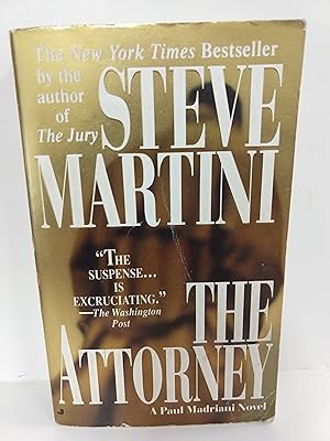 Imagen del vendedor de The Attorney (A Paul Madriani Novel) a la venta por Fleur Fine Books