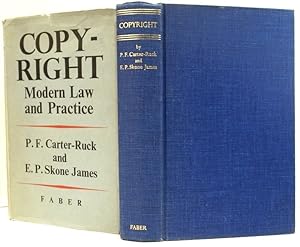 Imagen del vendedor de Copyright: Modern Law and Practice a la venta por Oddfellow's Fine Books and Collectables