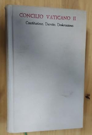 Imagen del vendedor de Concilio Vaticano II. Constituciones, decretos, declaraciones. Documentos pontficos complementarios. a la venta por La Leona LibreRa