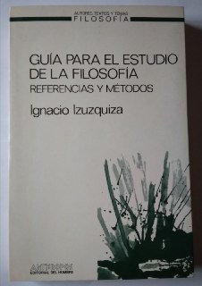 Imagen del vendedor de Gua para el estudio de la filosofa. Referencias y mtodos. a la venta por La Leona LibreRa