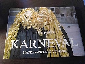 Karneval. Maskenspiele in Venedig.