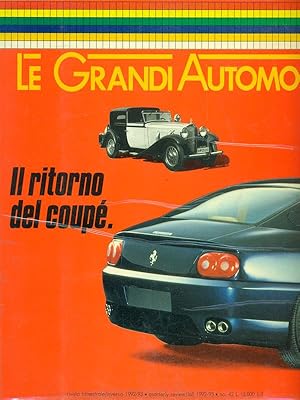 Le Grandi Automobili The Great Cars