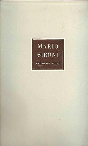 Imagen del vendedor de Pittori italiani contemporanei. 12 tempere di Mario Sironi a la venta por Miliardi di Parole