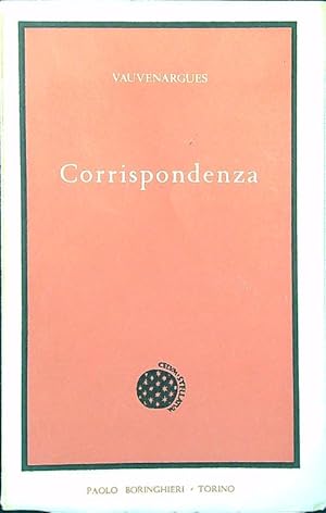 Bild des Verkufers fr Corrispondenza zum Verkauf von Librodifaccia