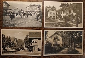 4 Ansichtskarten aus Oberammergau.
