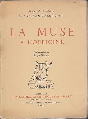 Seller image for La MUSE  l'OFFICINE. Propos du Confrre. for sale by Laboratorio del libro