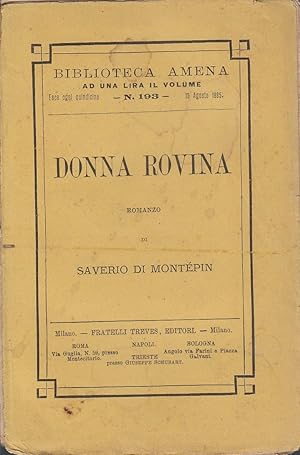Immagine del venditore per Donna Rovina venduto da Laboratorio del libro
