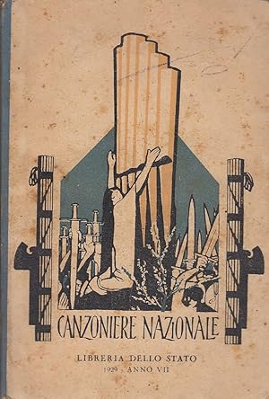 Seller image for Canzoniere nazionale 1929 - anno VII for sale by Laboratorio del libro