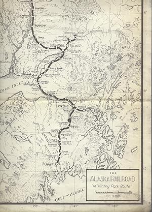 The Alaska Railroad - McKinley Park Route [Map]