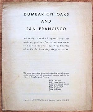 Dumbarton Oaks and San Francisco