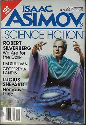 Bild des Verkufers fr Isaac ASIMOV'S Science Fiction: October, Oct. 1988 zum Verkauf von Books from the Crypt